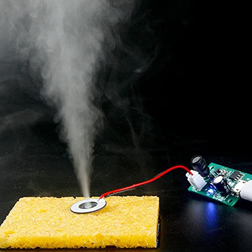 Acxico 2Pcs 5V Mini Usb Humidifier Air Purifier Circuit Board Driver Atomization Plate
