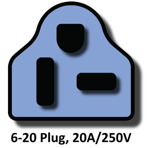 Nema 6 20 Extension Power Cord   25 Foot, 20A/250V, 12/3 Sjt   Iron Box Part # Ibx 6153 25