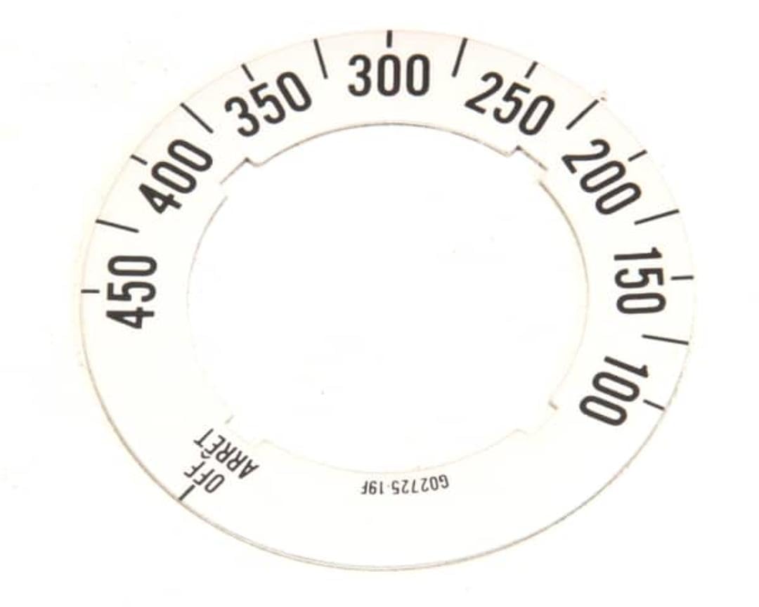 Garland G02725 19 Dial Insert (Off/450F/100F)