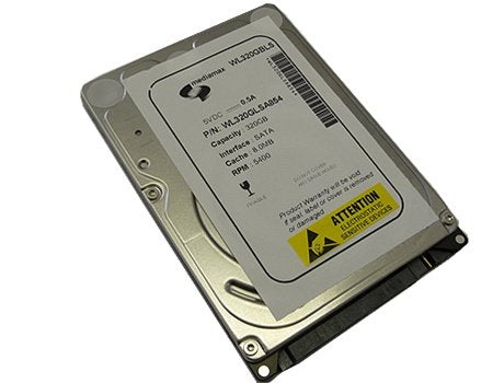 White Label 320Gb 8Mb Cache 5400Rpm Sata 2.5 '' Notebook/Ps3 Hard Drive W/1 Year Warranty