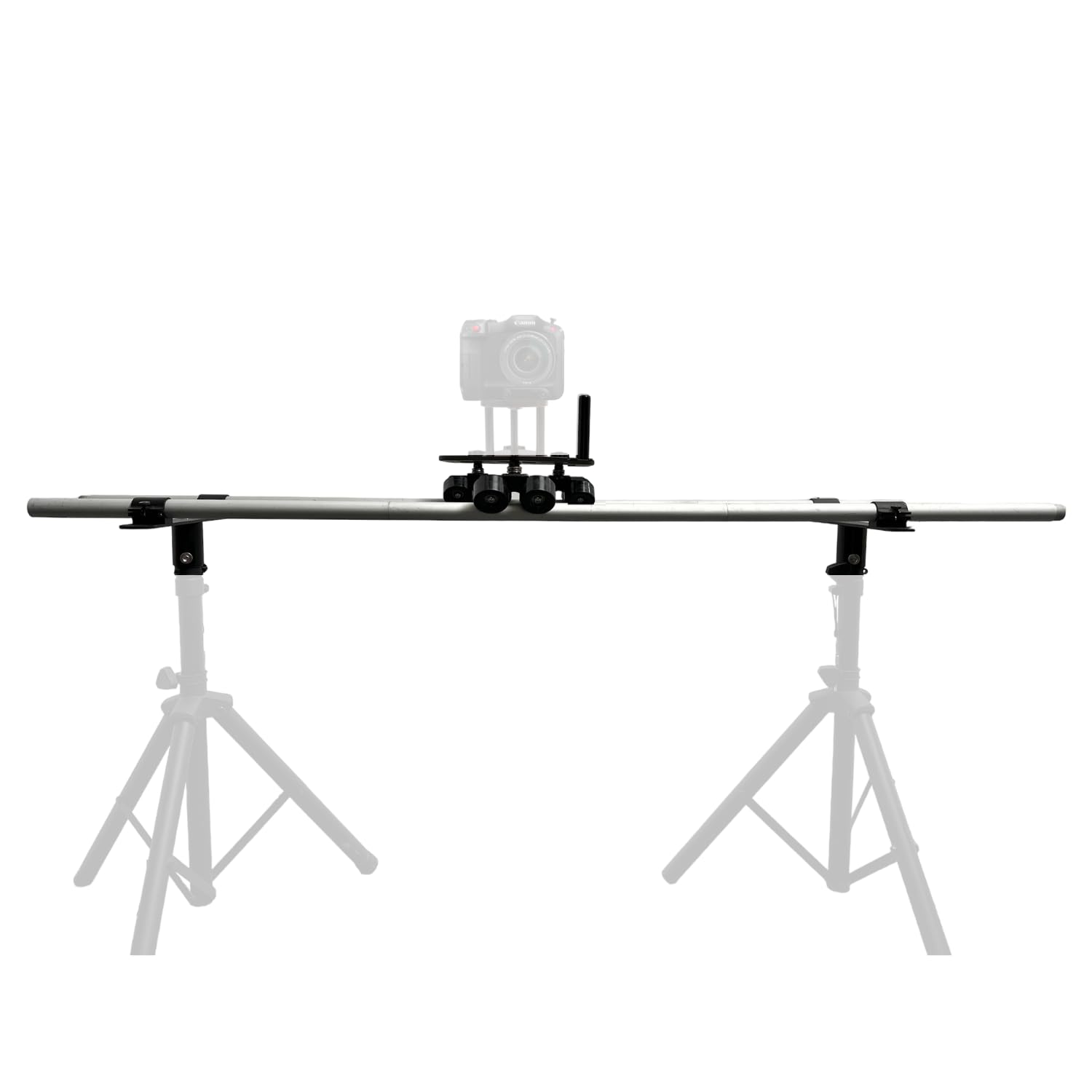 Glide Gear Dev 4 Video Camera Roller Slider Cine Dolly With Track