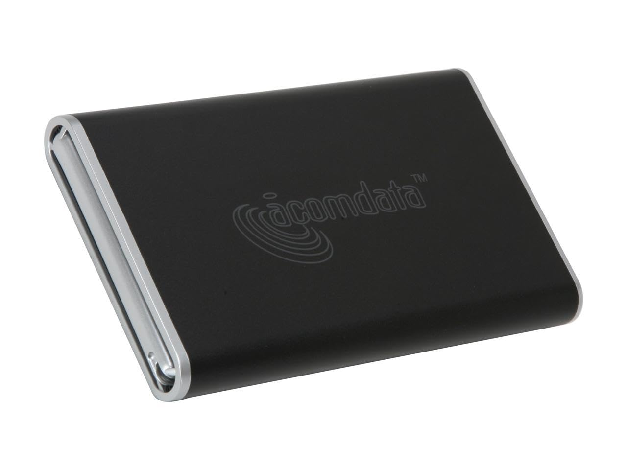 Acomdata 2.5 Tango USB/eSATA Hard Drive Enclosure Kit, Obsidian Black (TNGXXXUSE-BLK)