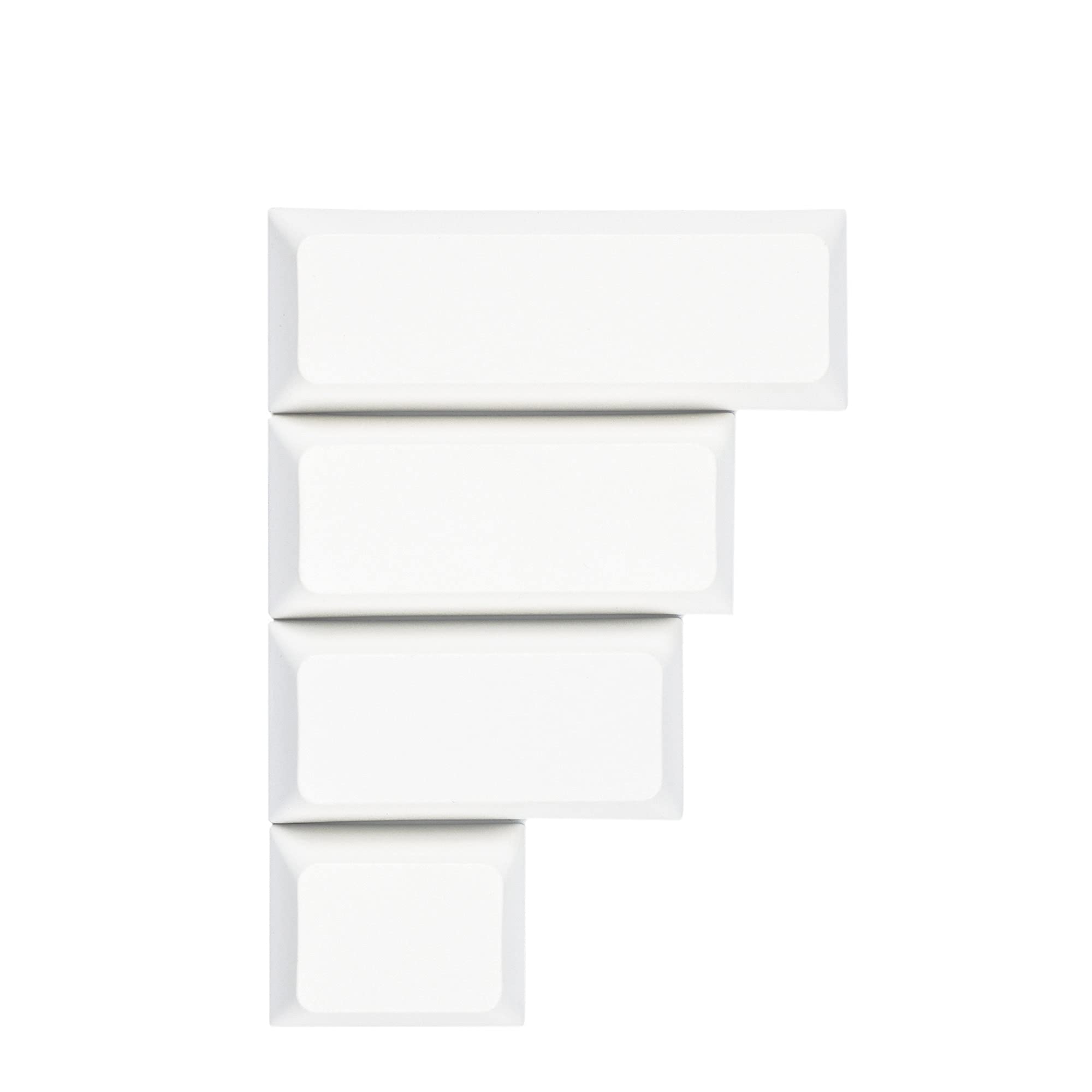 Mechkeeb Xda Convex Spacebar Off White Black 1.25U 2U 2.25U 2.75U For Wings Sp64 Sp84 Arisu Alice Wings Gk64X Gk61X Gk68X (White