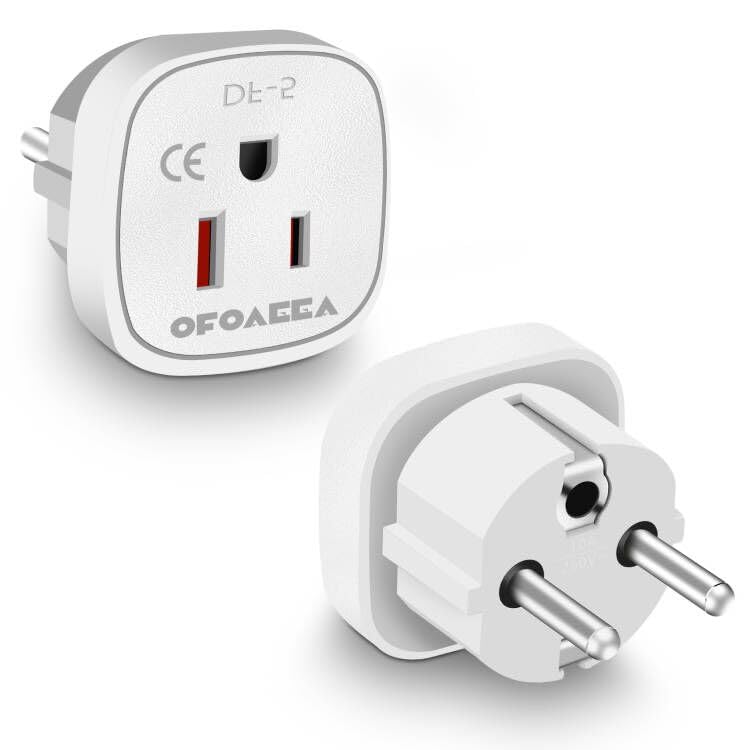 European Travel Plug Adapter, Us To Europe Plugadapter, Typee/F Plug Adapters, Germany France Plug Adapter, Adaptors For Europea