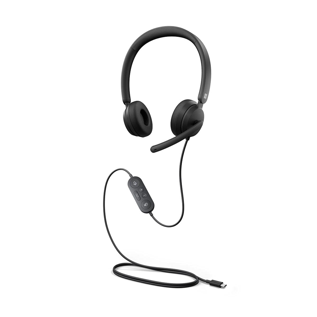 Microsoft Modern Usb C Headset   Wired Headset,On Ear Stereo Headphones With Noise Cancelling Microphone, Usb C Connectivity, In