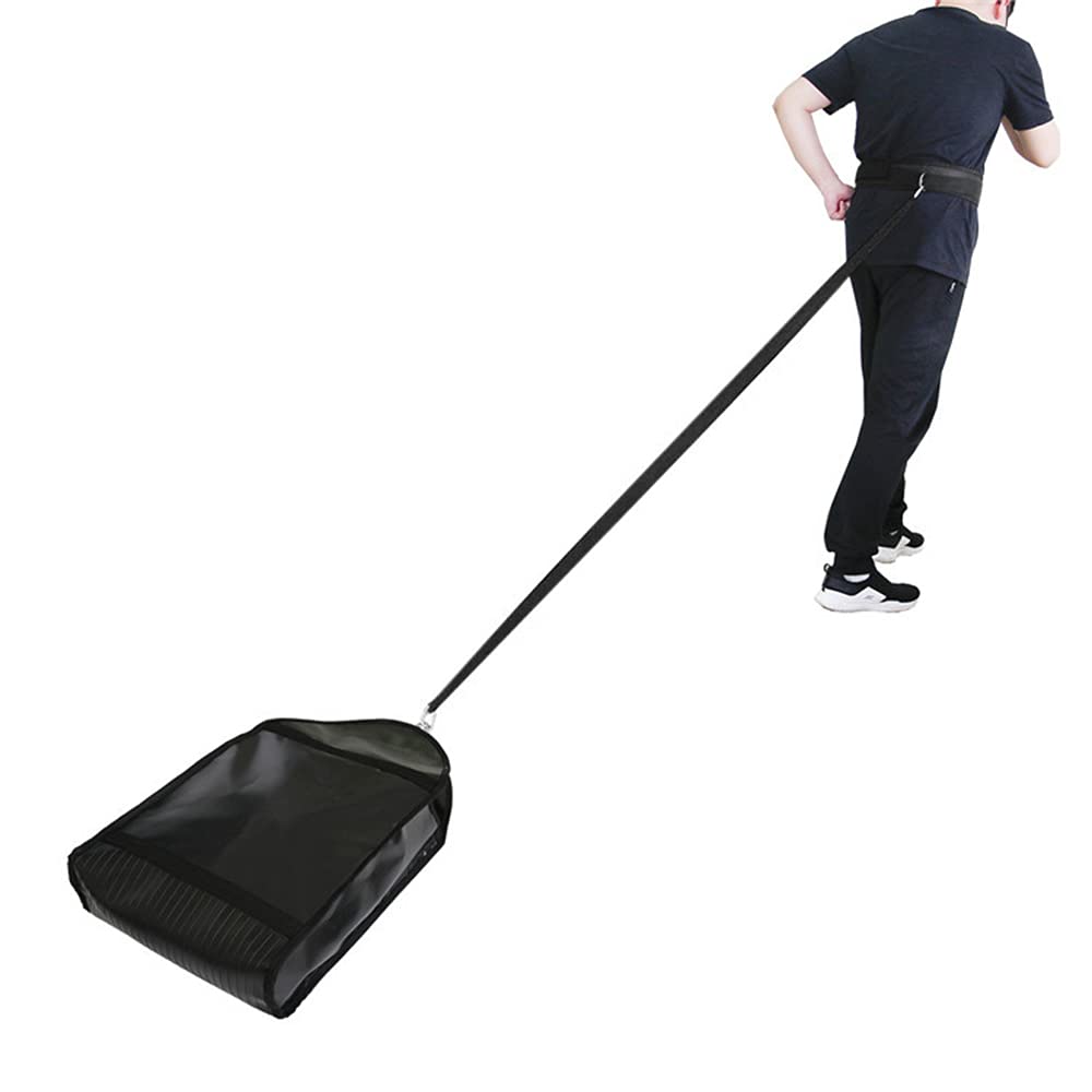 Running Weight Bag Speed Training Sandbag Adjustable Weight Sled Running Training Used For Speed Training For Sprinters With 3 W