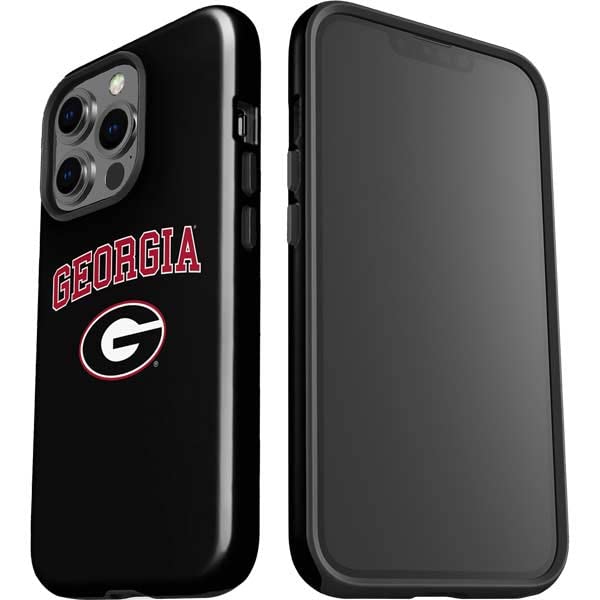 Skinit Impact Phone Case Compatible With Iphone 14 Pro   Officially Licensed University Of Georgia Design