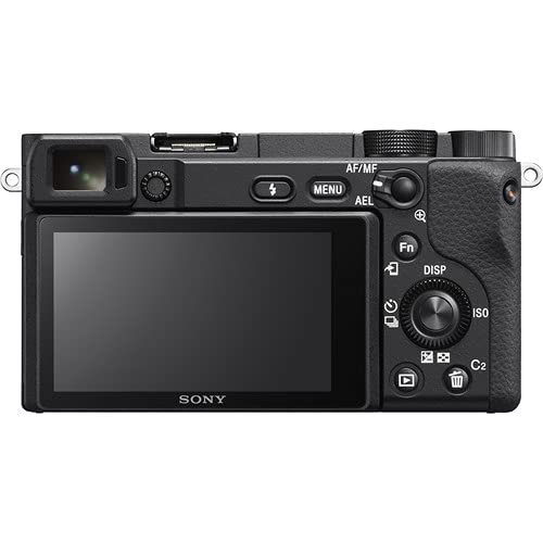 Sony A6400 Mirrorless Camera With 16-50Mm Lens (Ilce-6400L/B) + Sony E 55-210Mm F/4.5-6.3 Oss Lens + 64Gb Memory Card + Np-Fw50