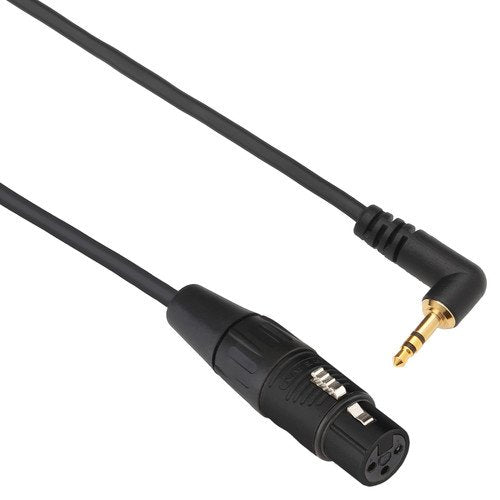 Kopul Xrsm 3 Pin Xlr Female To 3.5Mm Ra Stereo Mini Plug Cable (25')