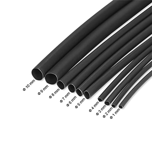 Jukr Polyolefin Heat Shrink Sleeve Wrapping Tube 1 Mm, 2 Mm, 3 Mm, 4 Mm, 5 Mm, 6 Mm, 7 Mm, 8 Mm, 9 Mm, 10 Mm Hdmi CType Cables,