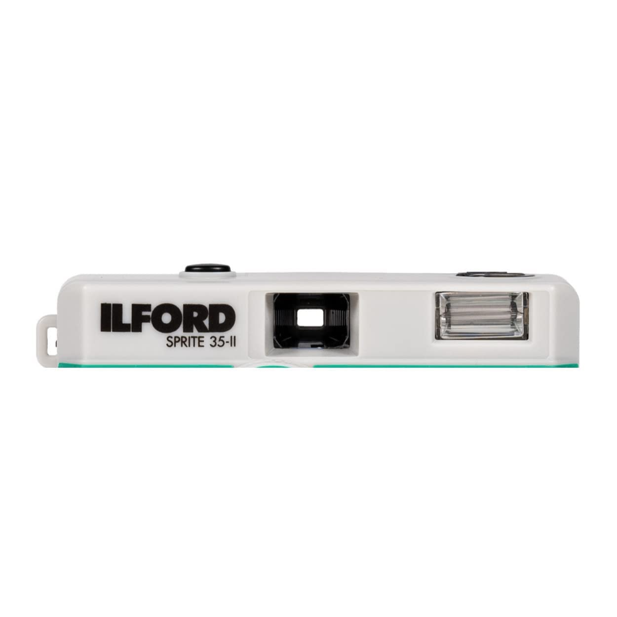 Ilford Sprite 35 Ii Reusable/Reloadable 35Mm Analog Film Camera (Silver And Teal)