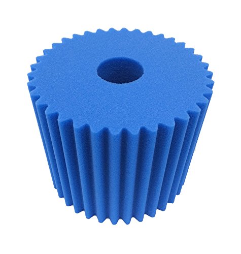 4Yourhome Blue Star Foam Filter Designed To Fit Electrolux Central Vacuum Cv3271B, Cv3219, Cv3291C, Cv3391A, Cv3391D