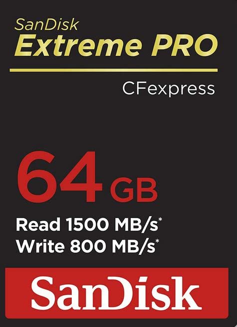 Sandisk 64Gb Extreme Pro Cfexpress Card Type B - Sdcfe-064G-Gn4Nn