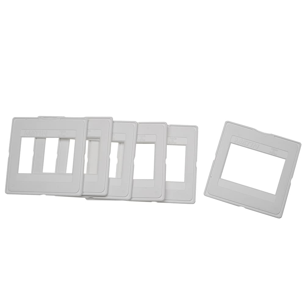 Matin 35Mm Slide Mounts 100 Pieces   Glassless White