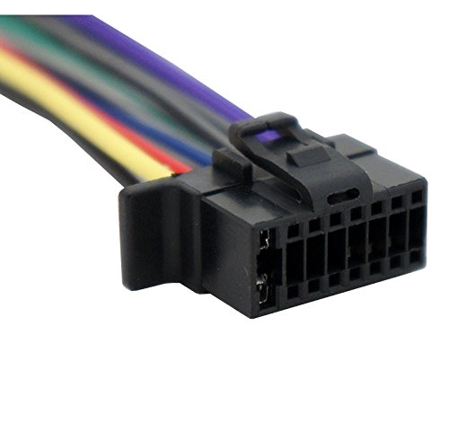 Harmony Audio Ha Sony16B Compatible With Sony Wx Gt90Bt Ha Sony16B Aftermarket Stereo Replacement 16 Pin Radio Wire Harness