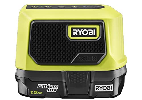 Ryobi One+ Ryobi Pad02B One+ 18V Cordless Compact Bluetooth Speaker (Tool Only)
