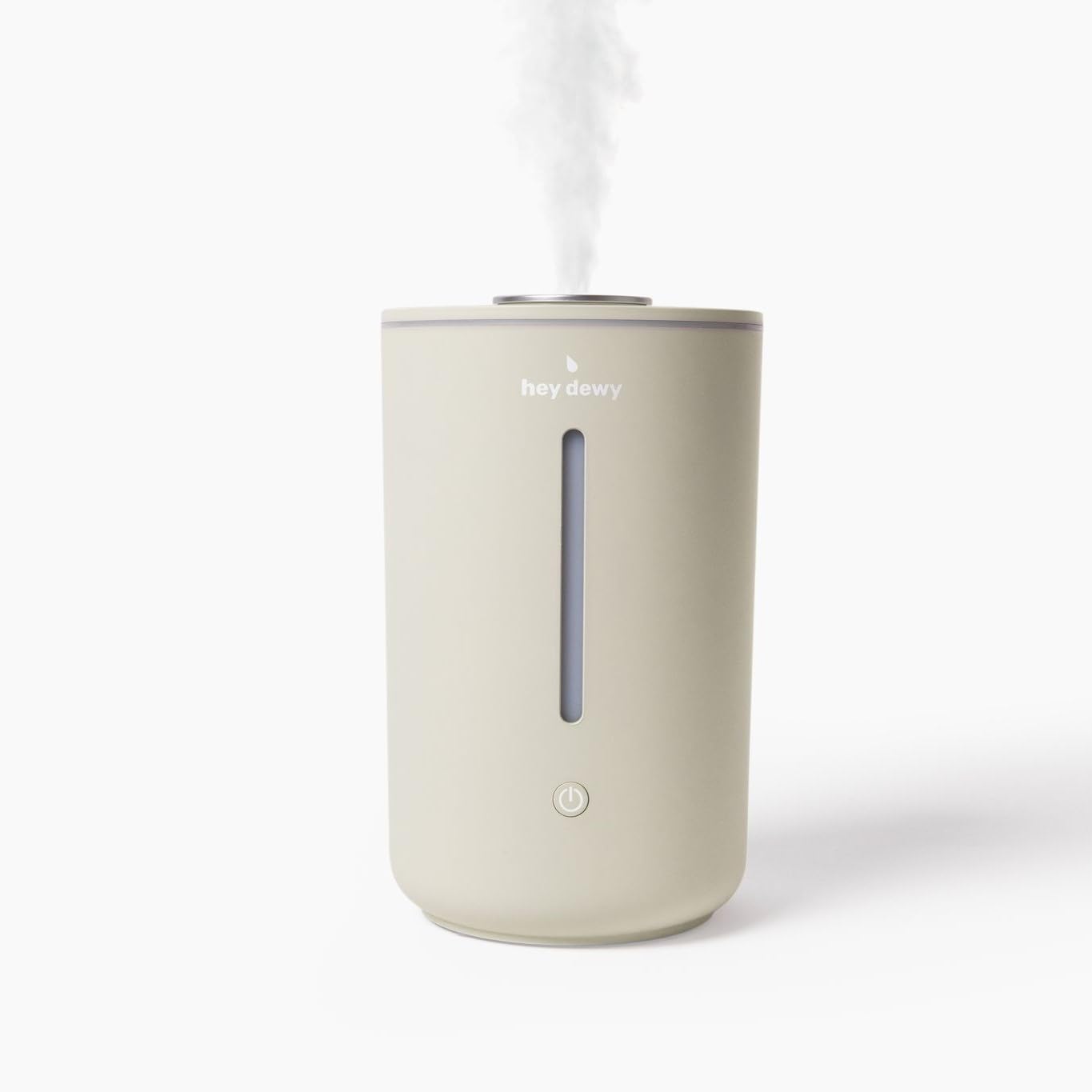 Hey Dewy Wellness Humidifier   For Home, Office, Bathroom Spa, Or Bedroom, With Cool Utrasonic Mist Hydration (Sand)