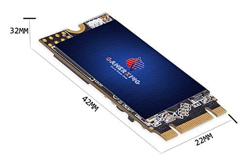 Gamerking M.2 2242 Ssd 256Gb 3D Nand Tlc Sata Iii 6 Gb/S, Internal Solid State Drive   Compatible With Desktop Pc Laptop (2242 256Gb)