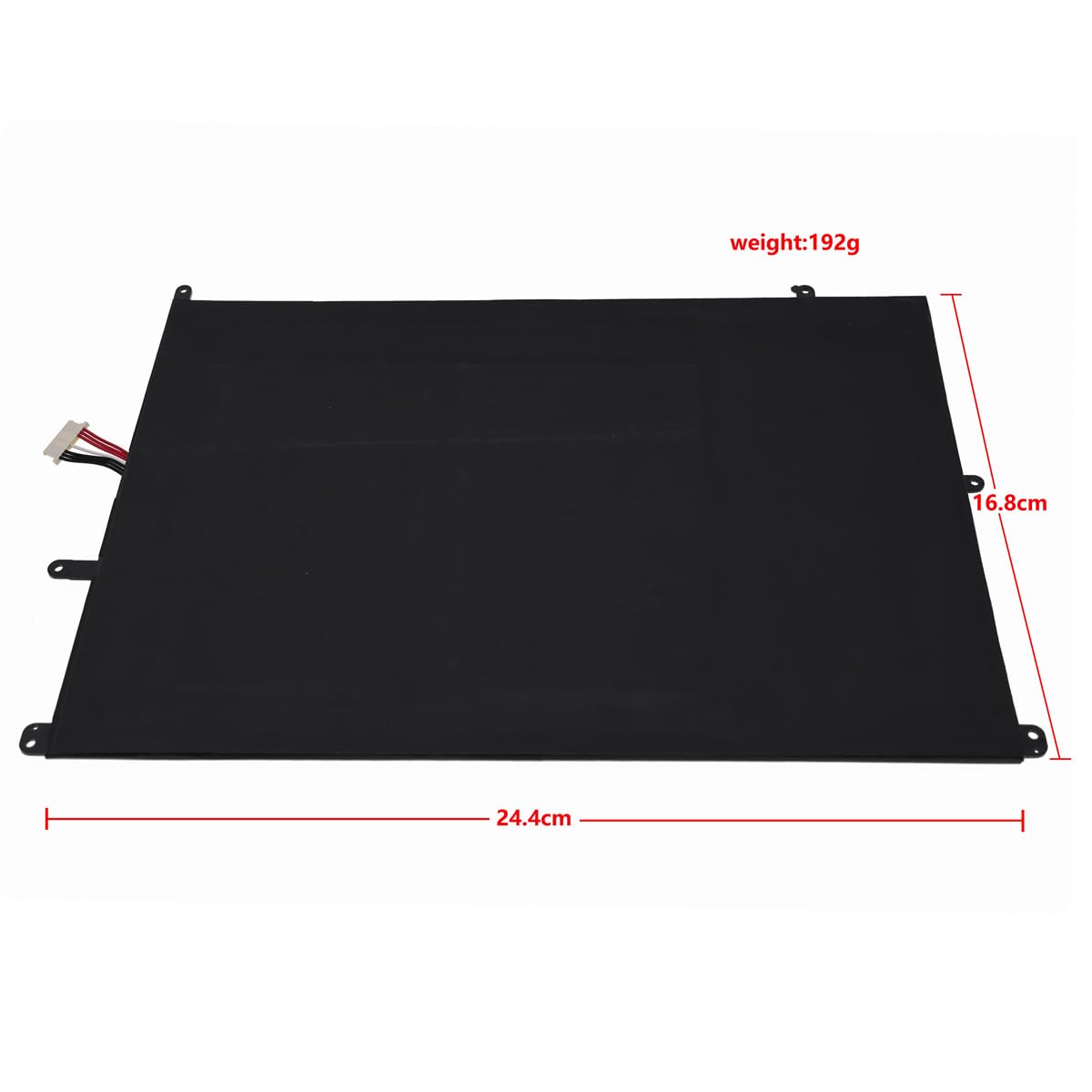 Tanch Laptop Battery 34168243P Replacement For Bmax X15 Chuwi Herobook Pro Cwi514 7.6V 5000Mah 38W