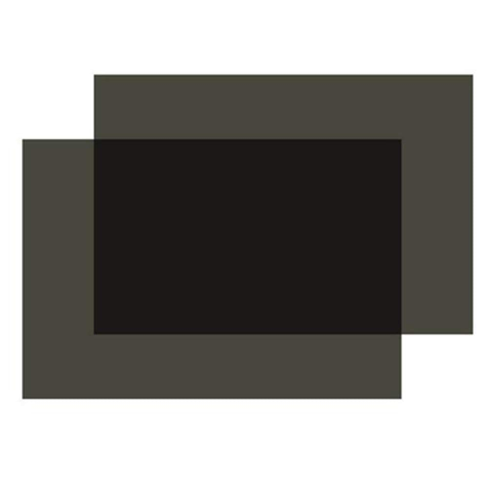 Polarized Film Sheets 2 Pcs 7.8X5.9In/ 20X15Cm Adhesive Polarizer Linear Polarizing Filter For Screen Educational Physics