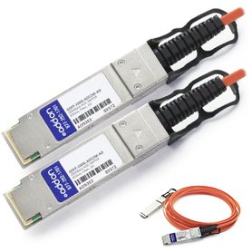 Addon Cisco Qsfp-100G-Aoc2M Compatible Taa Compliant 100Gbase-Aoc Qsfp28 To Qsfp