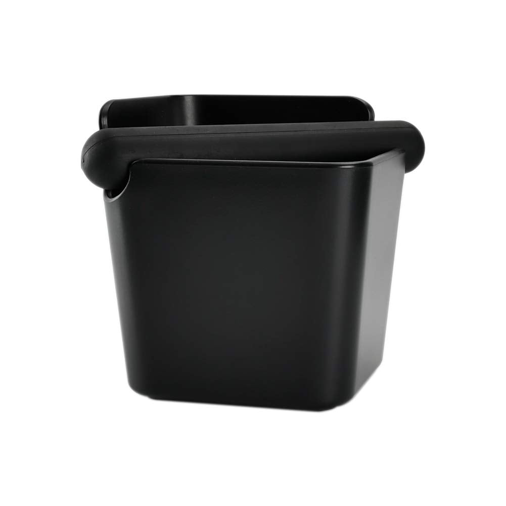 Homee Espresso Knock Box 4.8 Inch Shock Absorbent Durable Barista Style Knock Box With Removable Knock Bar And Non Slip Base (Sq