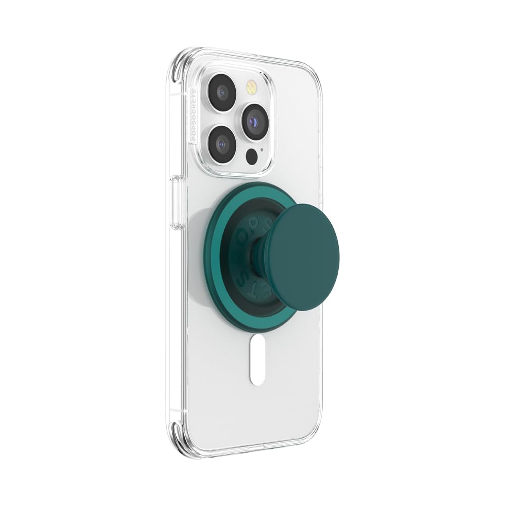 PopSockets Phone Grip for MagSafe, Magnetic Holder, Phone Stand, Green - Fresh Pine