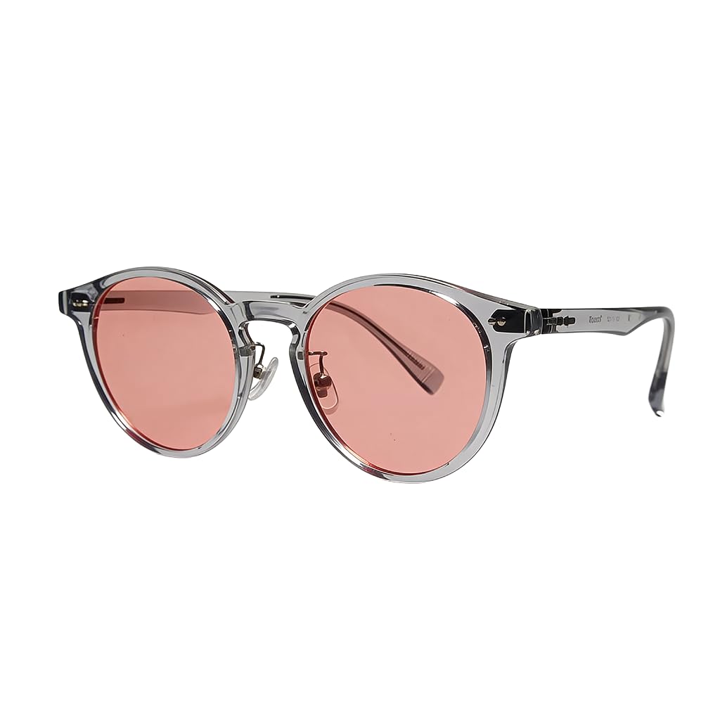 BRADDELL Women FL-41 Rose Tinted Migraine Light Sensitivity Glasses for Fluorescent LED Glare, Photophobia and Eye Strain (Clear