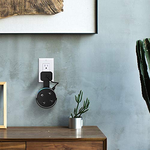 Sintron Wall Mount Speaker Mount For Echo Dot 2   Smart Home Outlet Wall Mount Stand For Echo Dot 2Nd Generation Speaker Holder