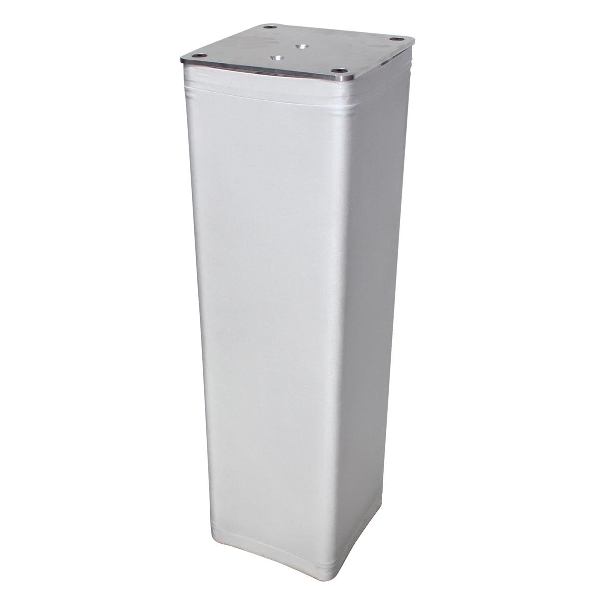 ProX XTC-SQ328TS-W White 3.28ft 1M Lycra Cover Scrim Sleeve fits 12' Quad Box Truss Segment
