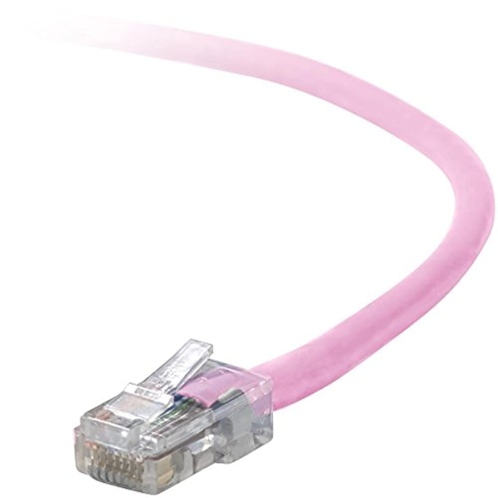 Belkin Cat5E Snagless Patch Cable Rj45Mrj45M 10 Pink