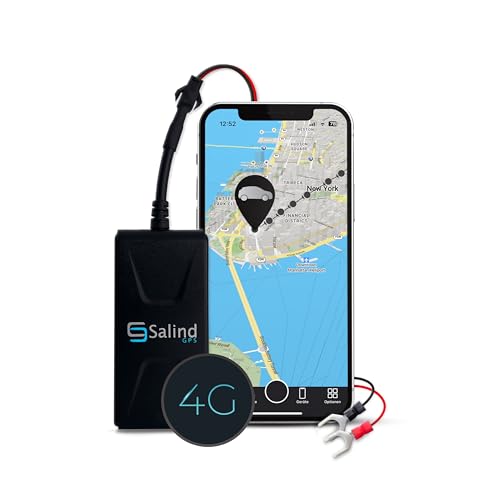 Salind Gps Direct Connection To Vehicle Battery (9 75V)   Tracker For Vehicles, 4G Lte Car Gps Tracker With Real Time Alerts, Mu