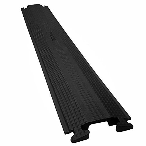 Electriduct Home n Office Small Drop Over Cord Protector - 60 (5 Feet) Wire Cover | Black