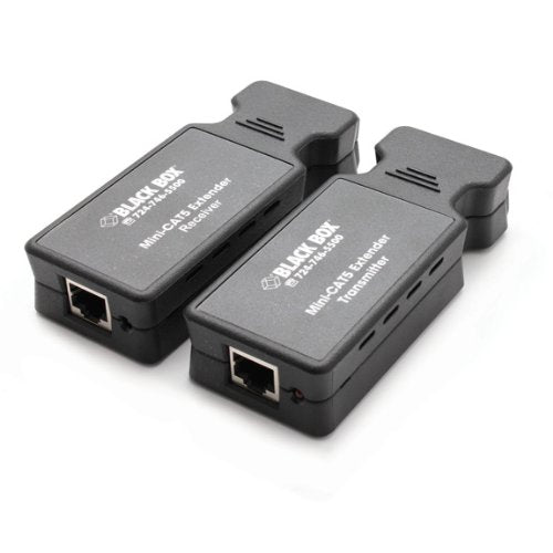 Black Box Corp Black Box Mini Cat5 Extender   1 X 1   Uxga, Vga   500Ft Ac504A