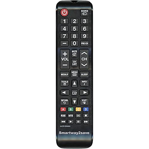 New Replacement Samsung Led, Lcd Hdtv Aa59 00666A Tv Remote Control