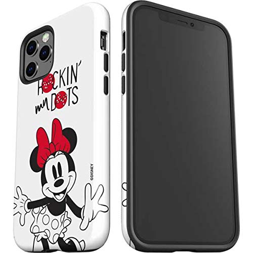 Skinit Impact Phone Case Compatible With Iphone 12 Pro Max   Officially Licensed Disney Minnie Mouse Rockin My Dots Design