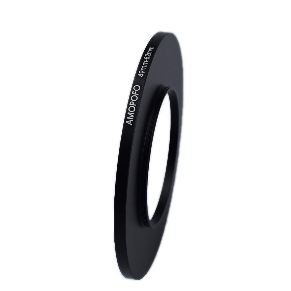 49Mm To 82Mm Step Up Ring Filter Adapter/49Mm To 82Mm Camera Filter Ring ;Compatible All Brands 49Mm Lens And 82Mm Uv,Nd,Cpl,Metal Step Up Ring