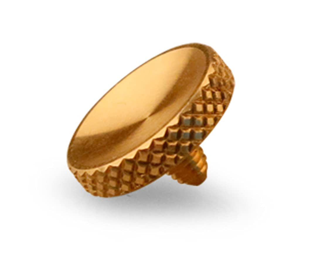 Yewoop Lf B Metal Brass Knurled Concave Shutter Release Button Compatible With Fujifilm, Hasselblad, Rolleiflex, Nikon Better Ba