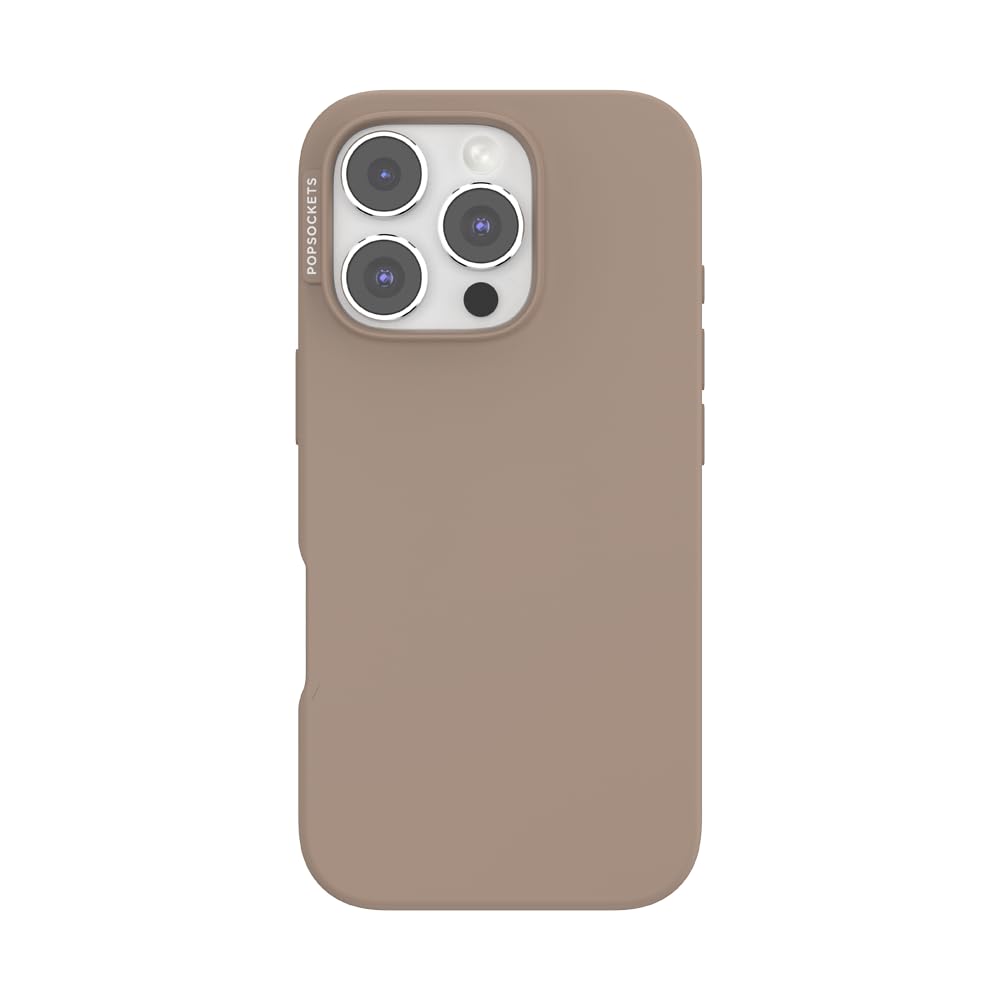 PopSockets iPhone 16 Pro Case Compatible with MagSafe, Phone Case for iPhone 16 Pro, Wireless Charging Compatible, Case Only - L