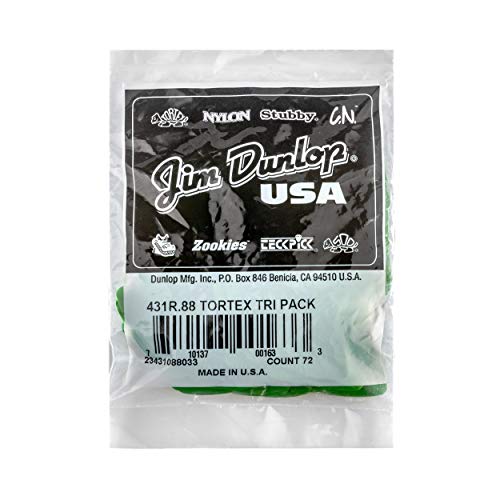 Jim Dunlop Guitar Picks (23431088033) Green 0.88Mm