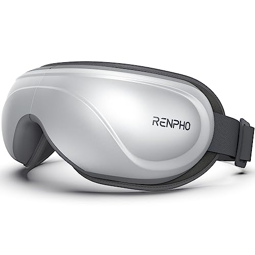 Renpho Eyeris 2 Extended   Eye Massager With Heating Pad For Migraines, Heated Eye Mask For Relax, Eye Care, Face Massager For E