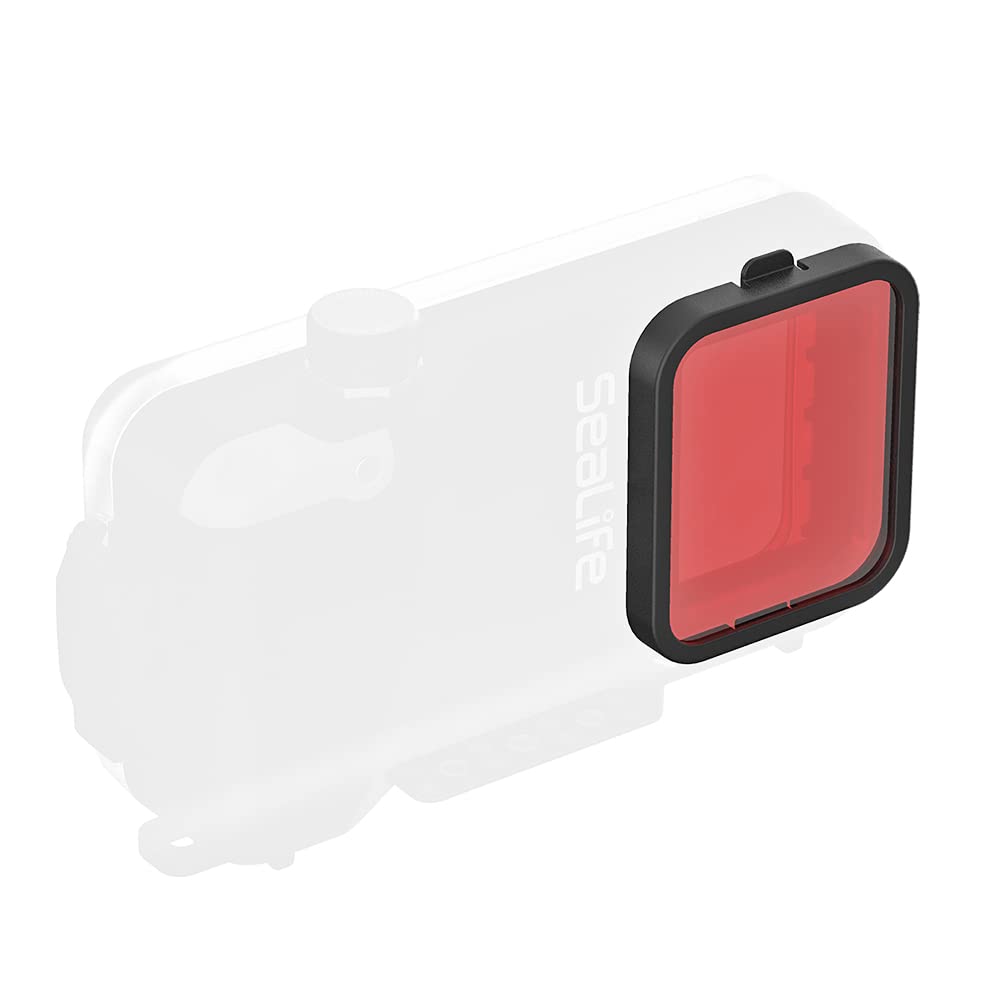 Sealife Sportdiver Removable Color Correction Filter For Underwater Photo And Video, Red