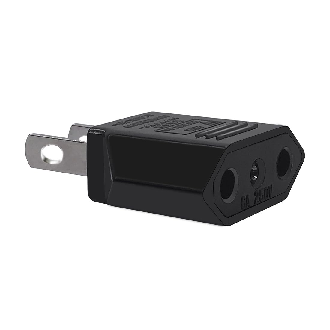 Jorindo (Black 2Pcs) Usa Plug To Eu Socket