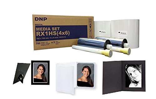 Azzutork Dnp Print Media For Ds Rx1Hs High Speed Dye Sub Printer   4X6 700 Prints Per Roll; 2 Rolls Per Case (1400 Total Prints)