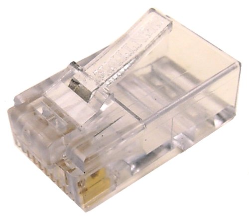 Cables Unlimited UTP-7010-99 Cat6 2-Piece RJ45 Connector for Solid Wire ...