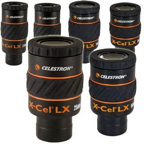 Celestron X Cel Lx Series Eyepiece   1.25 Inch 9Mm 93423, Black