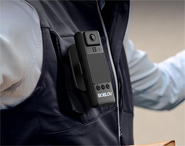 Boblov Magnetic Clips For Body Worn Camera, Only For A23 Camcorder, One Pieces Of Clips