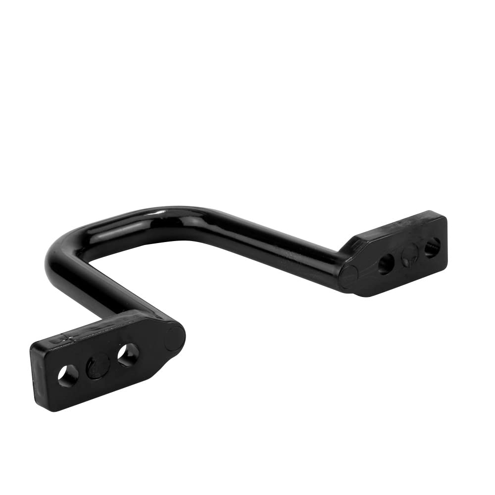 Construct Pro Plastic D Rings 2.25 Inches X 2 Inches, Pack Of 10   Black, Non Conductive Plastic, Versatile Mount