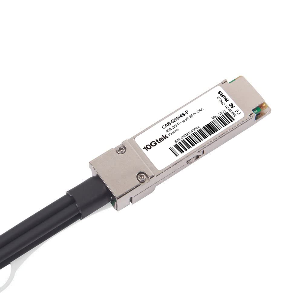 40G Qsfp+ To 4Xsfp+ Breakout Dac For Cisco Qsfp-4Sfp10G-Cu1M - 40Gbase-Cr4 Passive Direct Attach Copper Twinax Qsfp To Sfp Cable