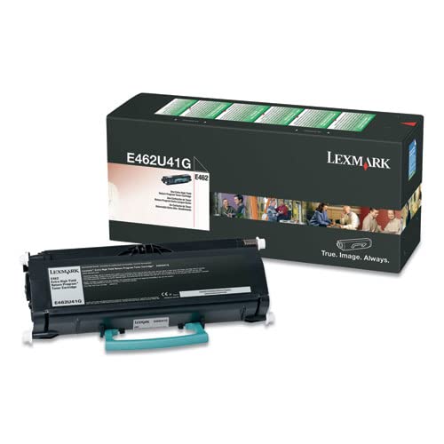 Lexmark E462U41G Return Program Extra High Yield Toner, 18,000 Page Yield, Black
